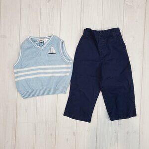 24 Months Sweater Vest & Pants - BT Kids